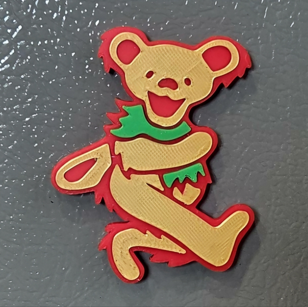 NEW Grateful Dead Dancing Bear Magnet
